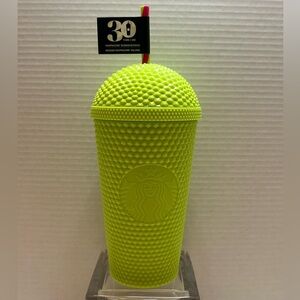 Starbucks 30 Years Frappuccino Studded Green Dome Limited Edition Cup 16 Oz